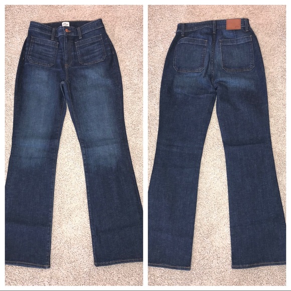 J. Crew Denim - J Crew Curvy Bootcut Jean with Patch Pockets Sz 29